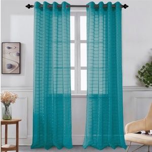 Karen Sheer Grommet-Top Single Curtain Panel_TLSHR
